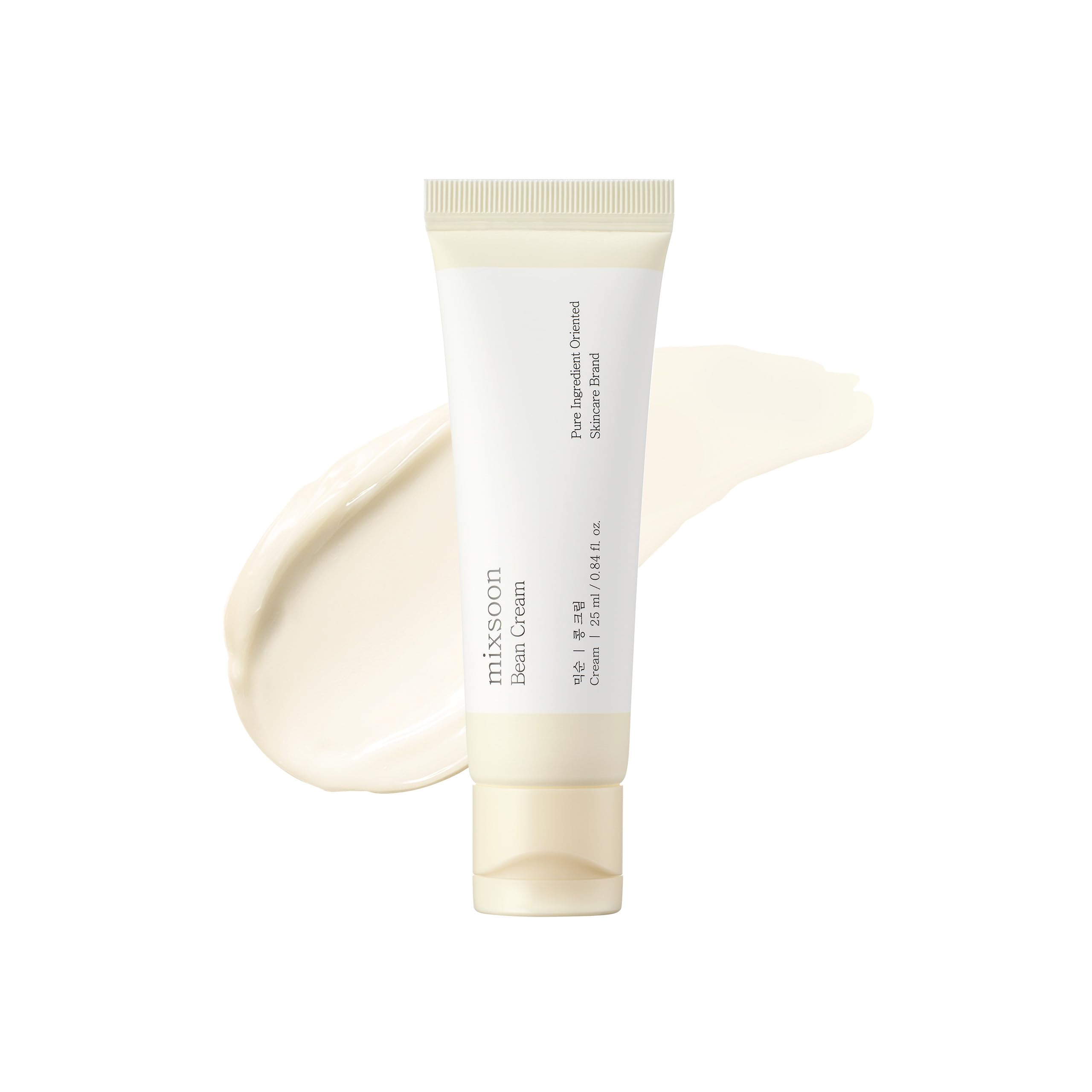 mixsoon Bean Cream-Deep Moisturizer Face Cream, Hydrating and Smoothing for Face, Fermented Soybean Extract, Lightweight Non-Sticky Finish 50ml / 1.69 fl.oz. Korean Glass Skin Care